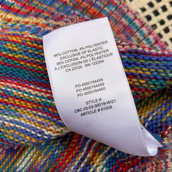 TNA Marcy Rainbow Knit Sweater Vest size XS - Picture 4 of 5